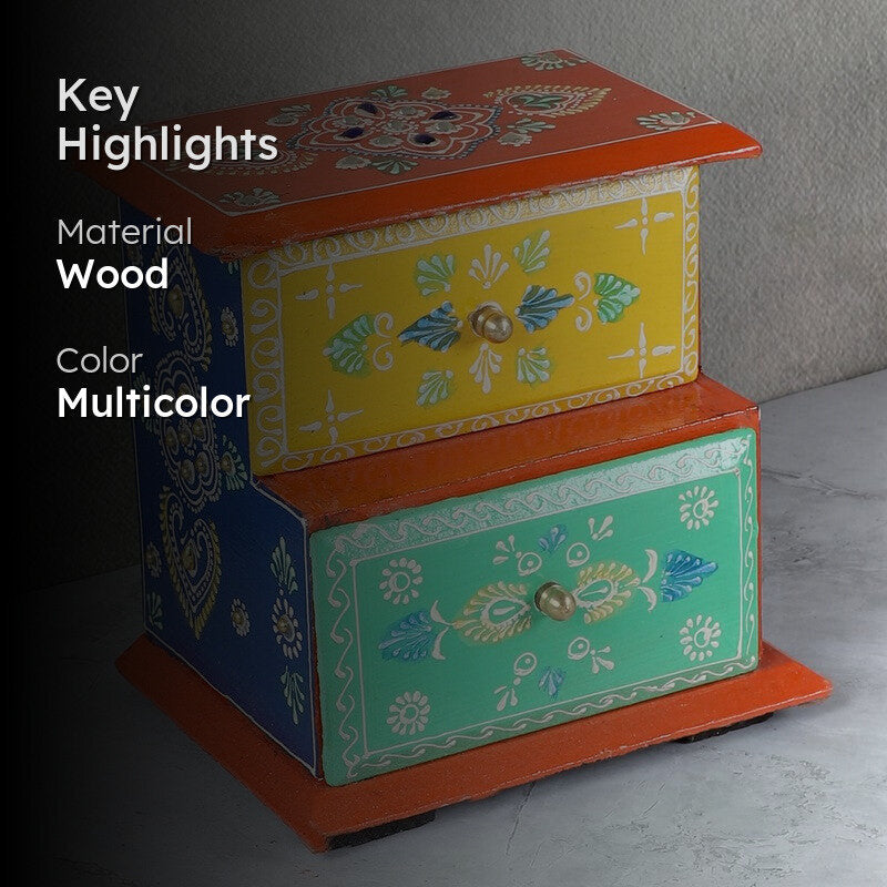 Amoja Handpainted Jewel Box media 2