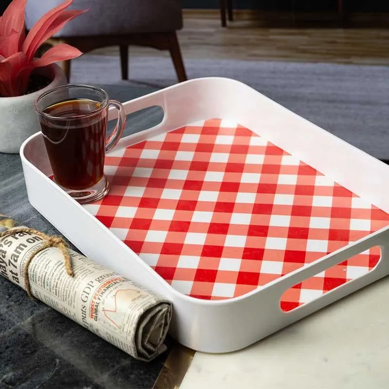 Breakfast Ready Serving Tray media 1