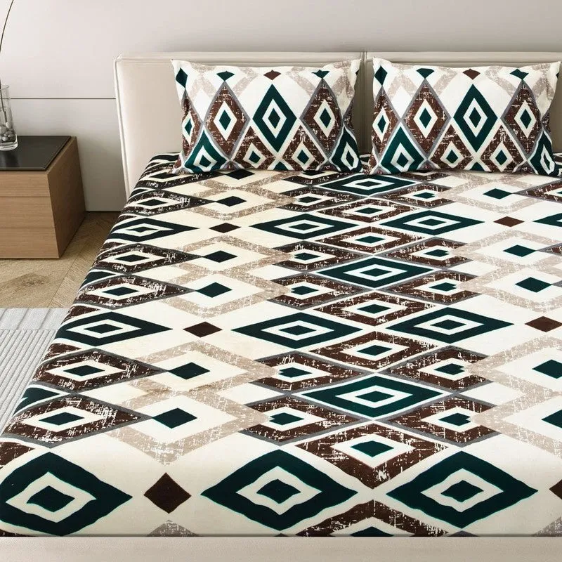 SymmetrySoft Woolen Bedsheet - 150 GSM media 5