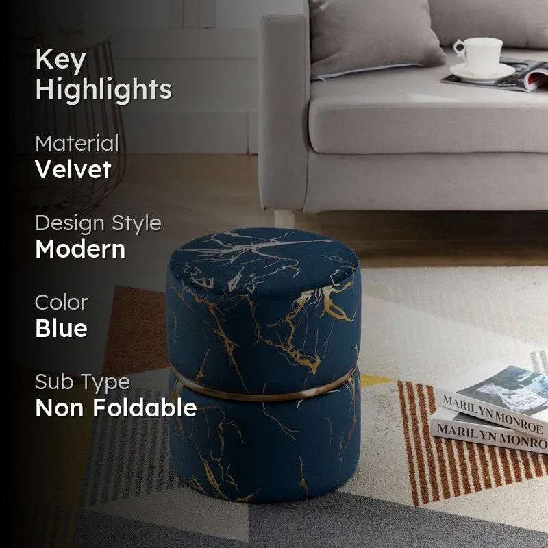 Mirex Calmino Ottoman - Blue media 2