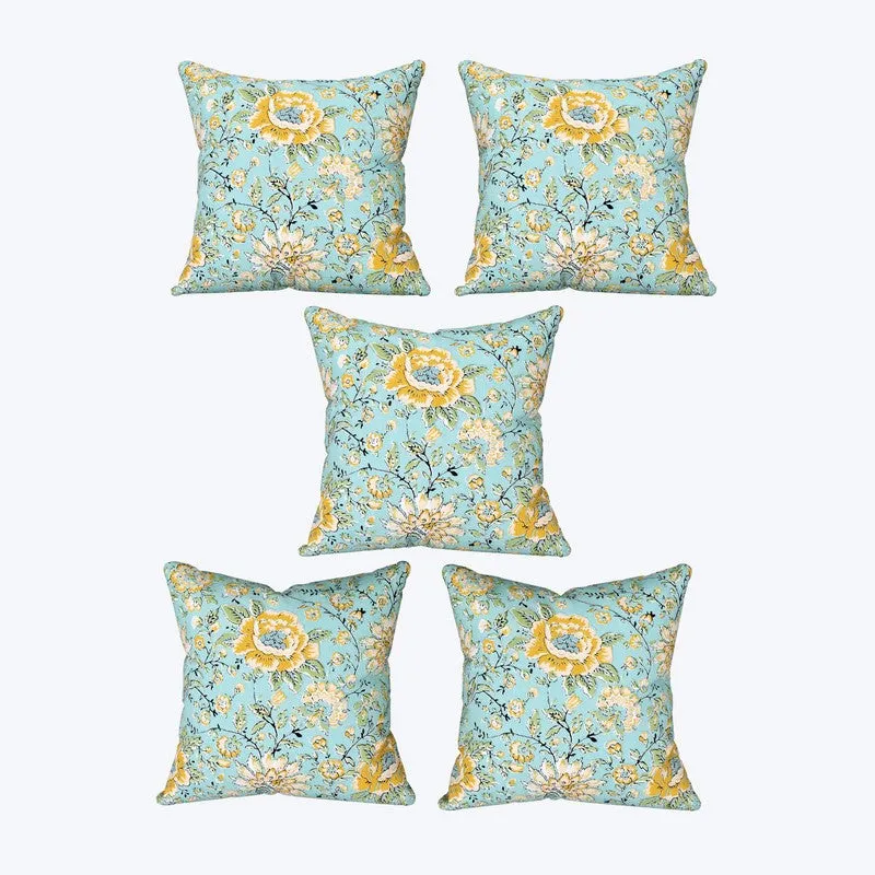 EmbroiPetal Cushion Covers - Set Of Five media 7