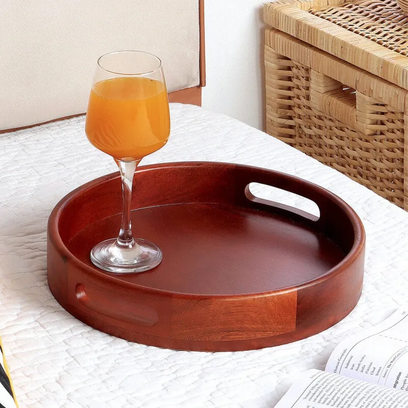 Sama Round Serving Tray media 4