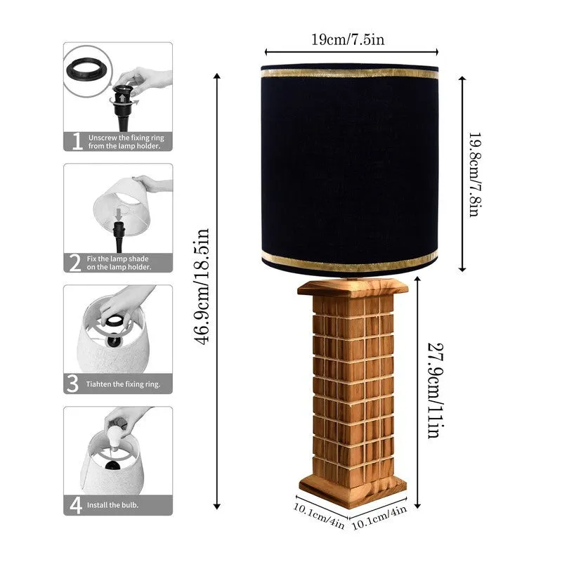 LustraLite Contemporary Light - Black,Brown media 7