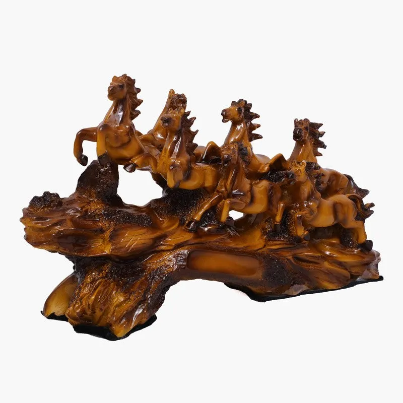 Majestic Steeds Horse Polyresin Showpiece media 3
