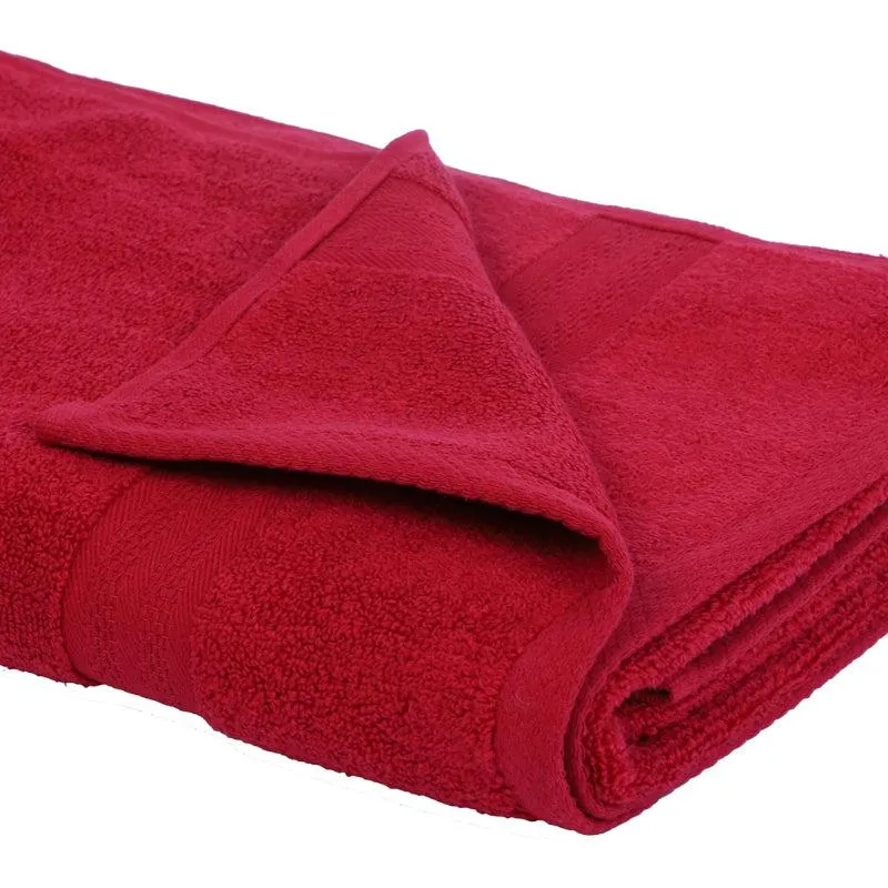Miorah Bath Towel - Red media 4