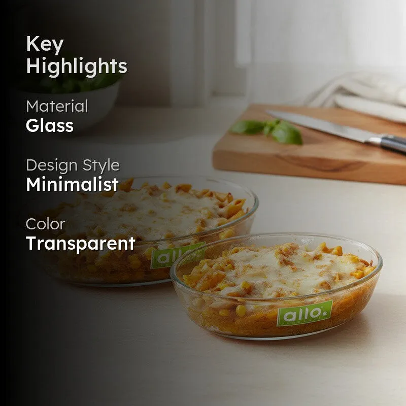 Flame Glass Baking Dish - Set Of Two media 2