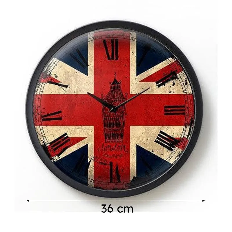 The UK Time Wall Clock media 7