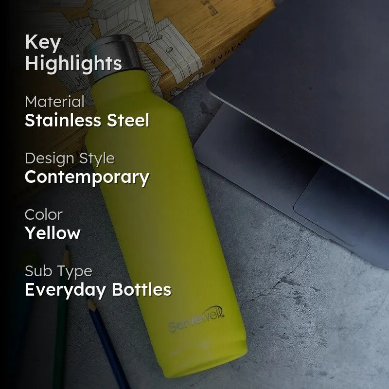 Steel Chill Bottle (820 mL) - Lime Green media 2