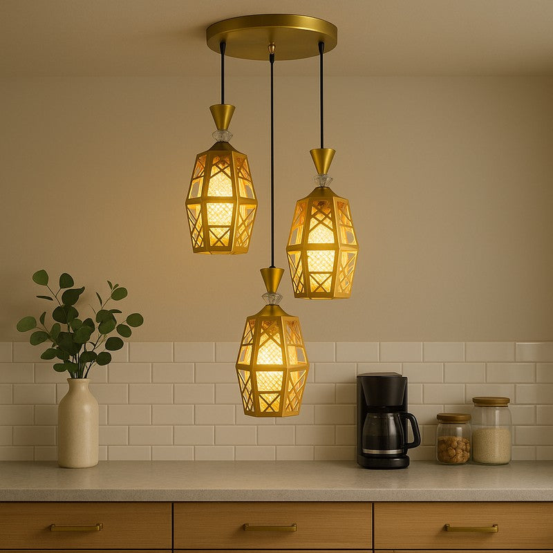 Orlume Metal Cluster Ceiling Lamp