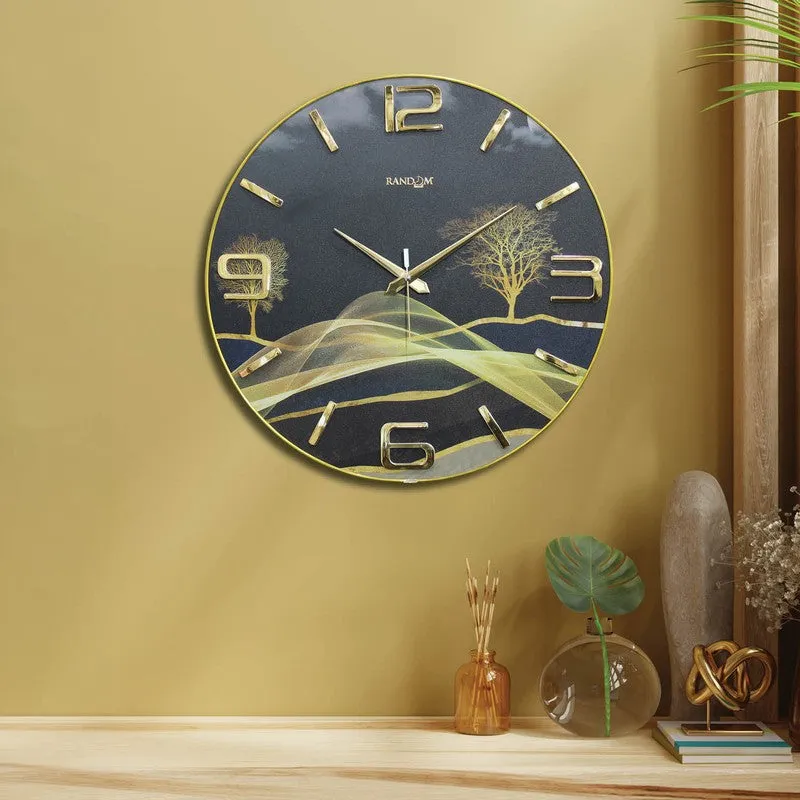 Lunexa MDF Analog Wall Clock media 1