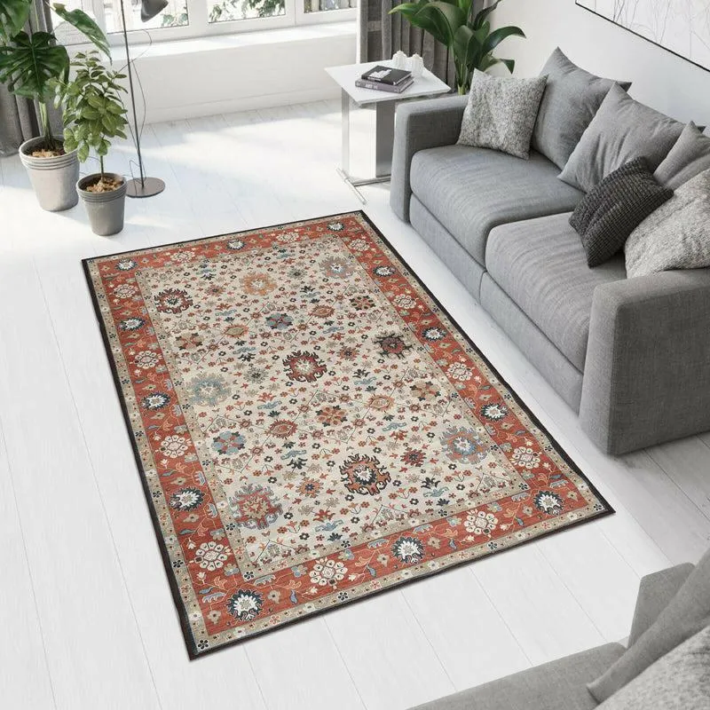 Ishtar Velvet Rectangle Anti-Skid Carpet media 3