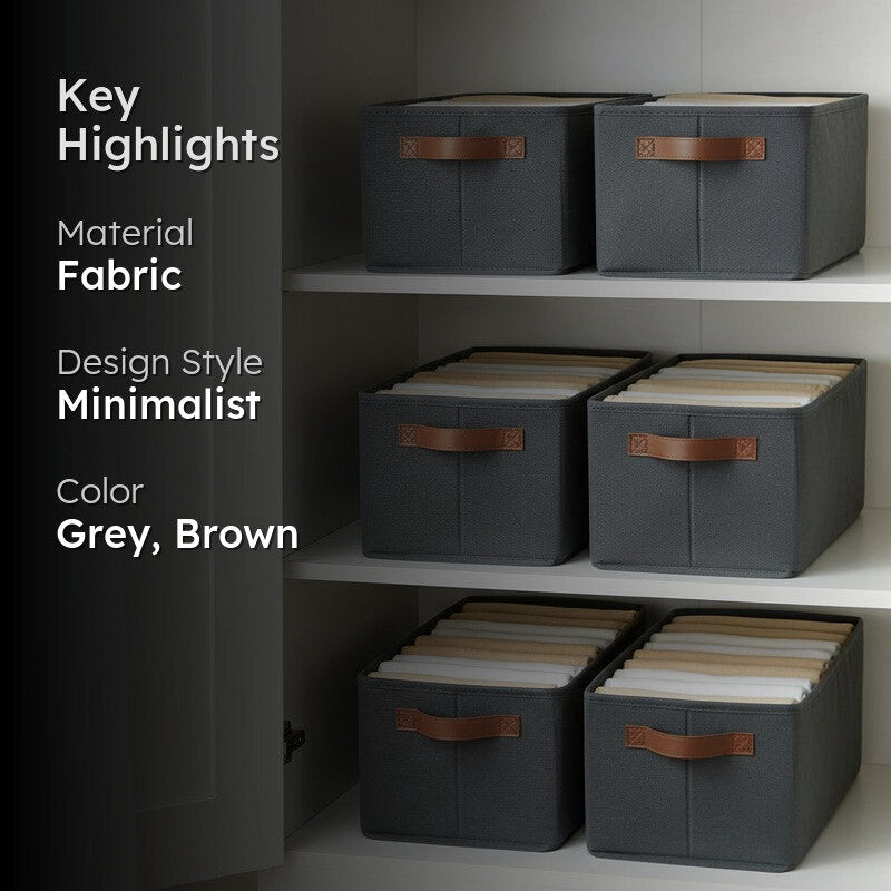 Laxis SmartFold Cloth Organizer - Set Of Six media 2