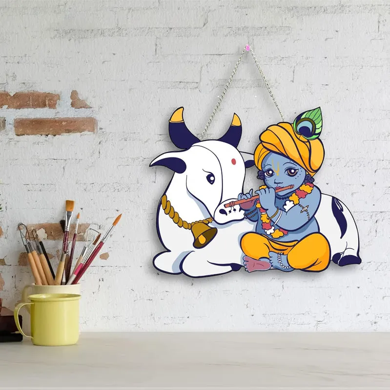 Balagopala II Polyester & MDF Wall Hanging media 4
