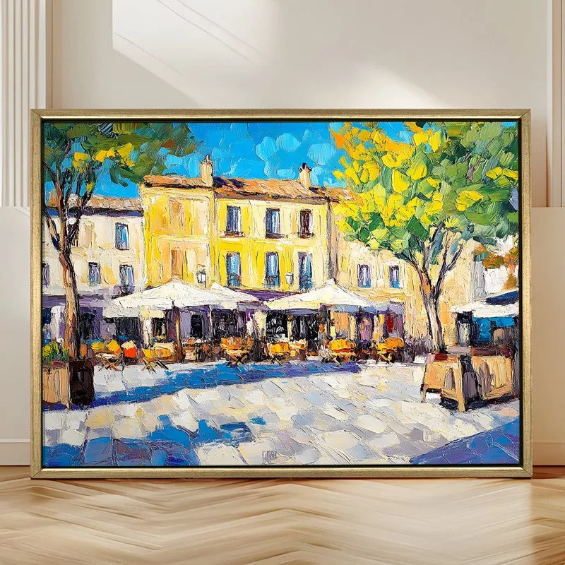 Treescape Canvas Wall Painting With Frame media 4