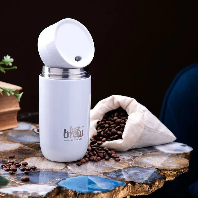 Sip Silico Insulated Sipper (White) - 355 mL - 1
