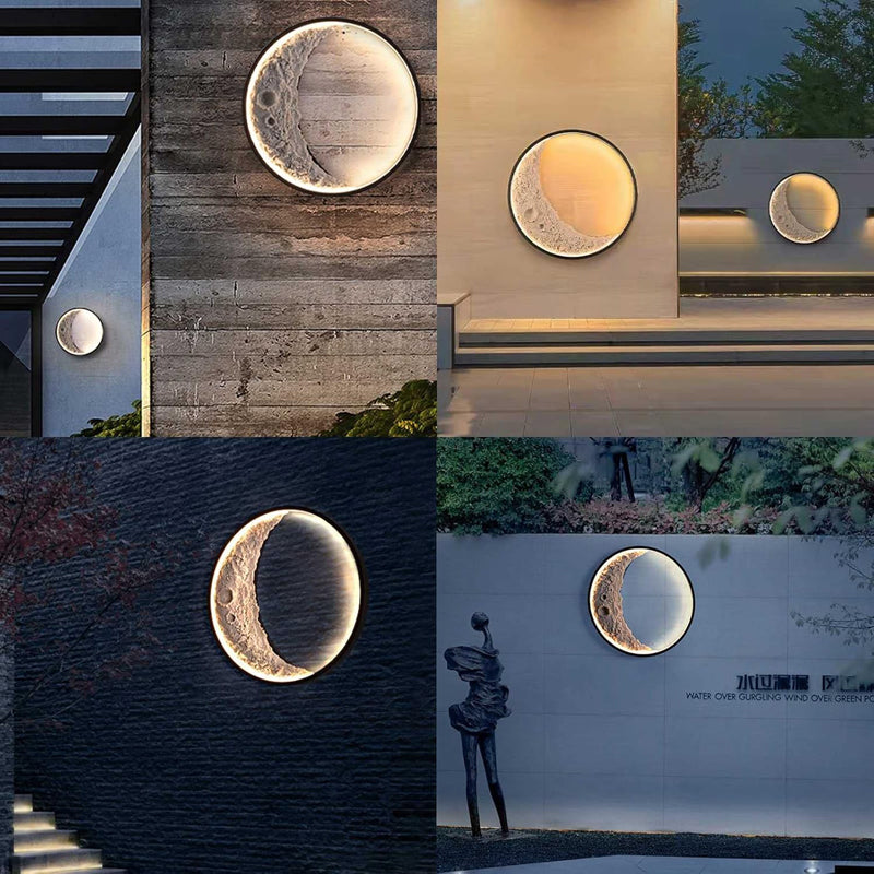 Mooncast Resin & Aluminium Wall Lamp media 8