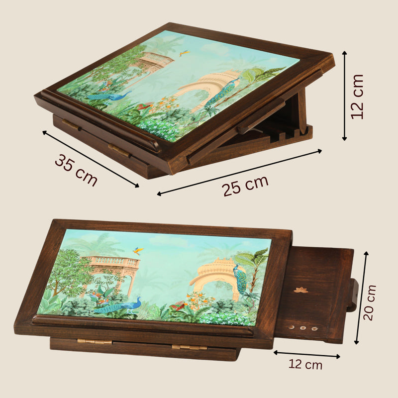 Mahal Wood Laptop Stand media 8
