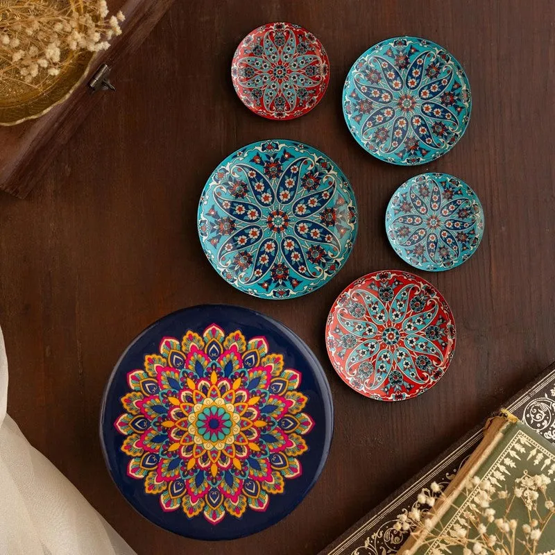 Mandala Design Metal Fridge Magnets - Set Of Five media 4