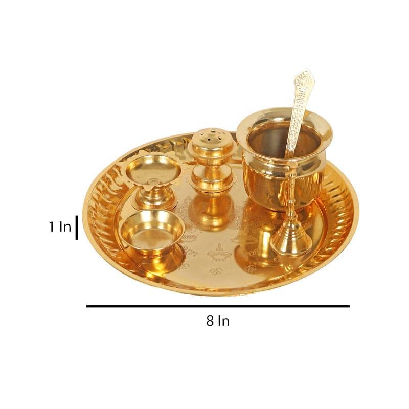 Saniti Pooja Thali Set media 7