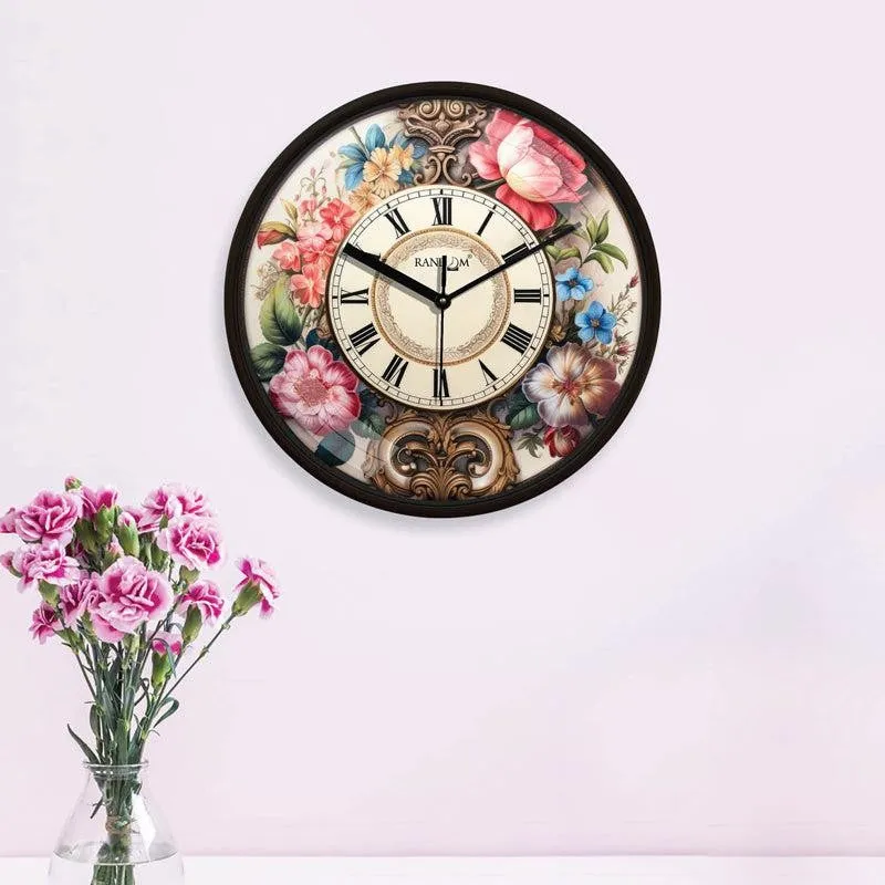 Fion Floral Wall Clock media 1