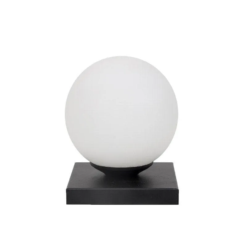 Togo Milla Moon LED Glass Table Lamp - White,Black media 4