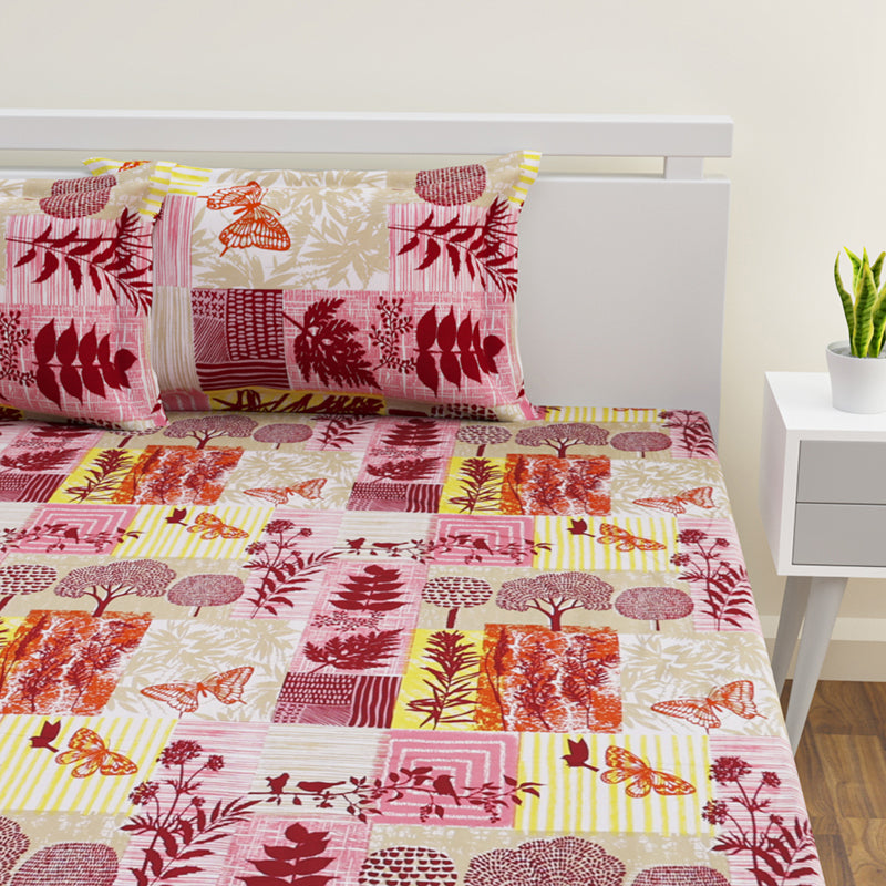 Thimposy Printed Cotton Bedsheet - 220 TC media 3