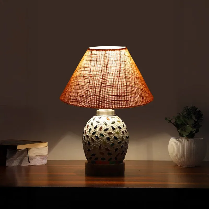 Velorae Wooden Table Lamp - Multicolor media 1
