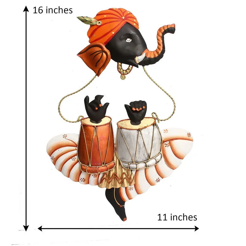 Dhol Ganpati Wall Accents media 9