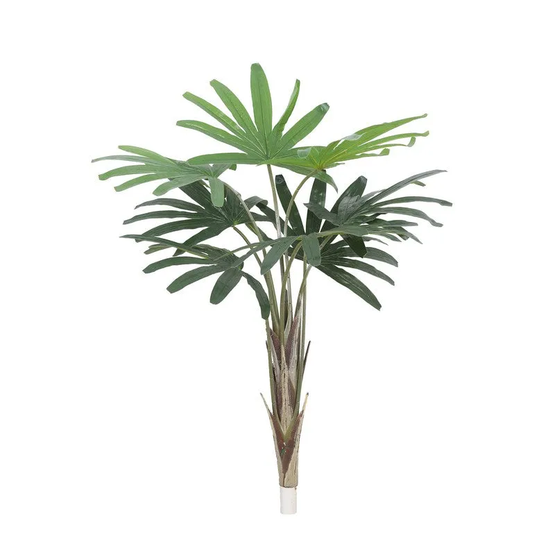 Pureleaf Rhapis Palm Artificial Plant Without Pot - 2.6 Feet media 4