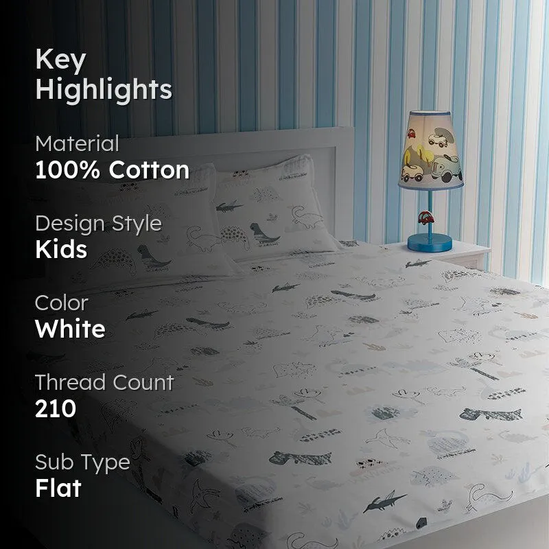 Nyla Kids Cotton Bedsheet - 210 TC media 2