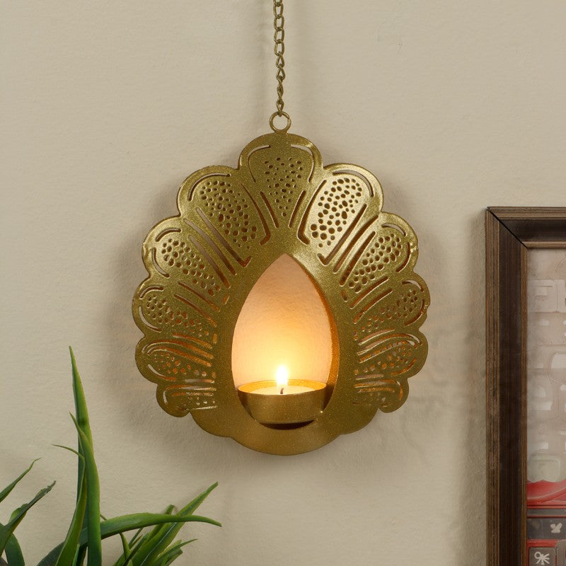 AuroraGlow Tealight Holder