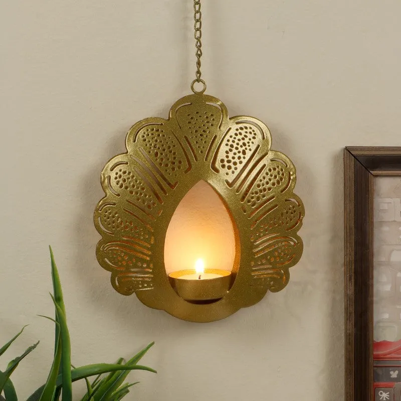 AuroraGlow Tealight Holder media 1