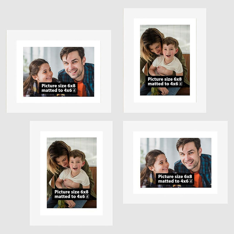 Timberline Photo Frame (White) - Set Of Four media 4