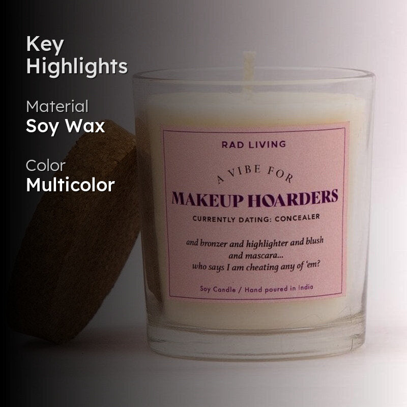 Makeup Hoarders - Almond and Shea Butter Scented Candle media 2