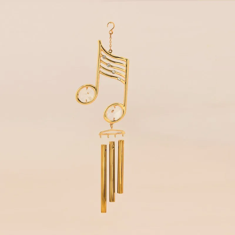 Classic Music 24K Gold Plated Mild Steel Windchime media 3