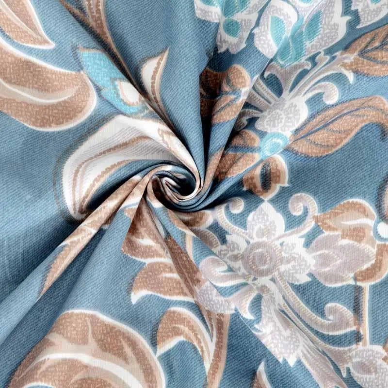 Pristine Paisley Printed Bedsheet - 180 GSM media 5
