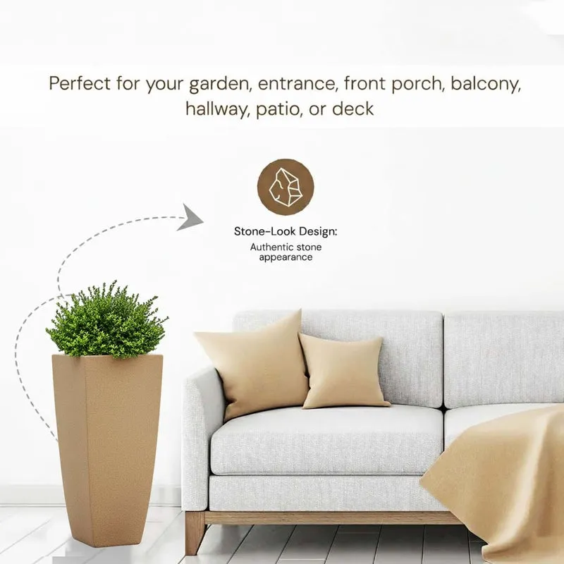 Obsidian Bloom Planter - Brown media 7