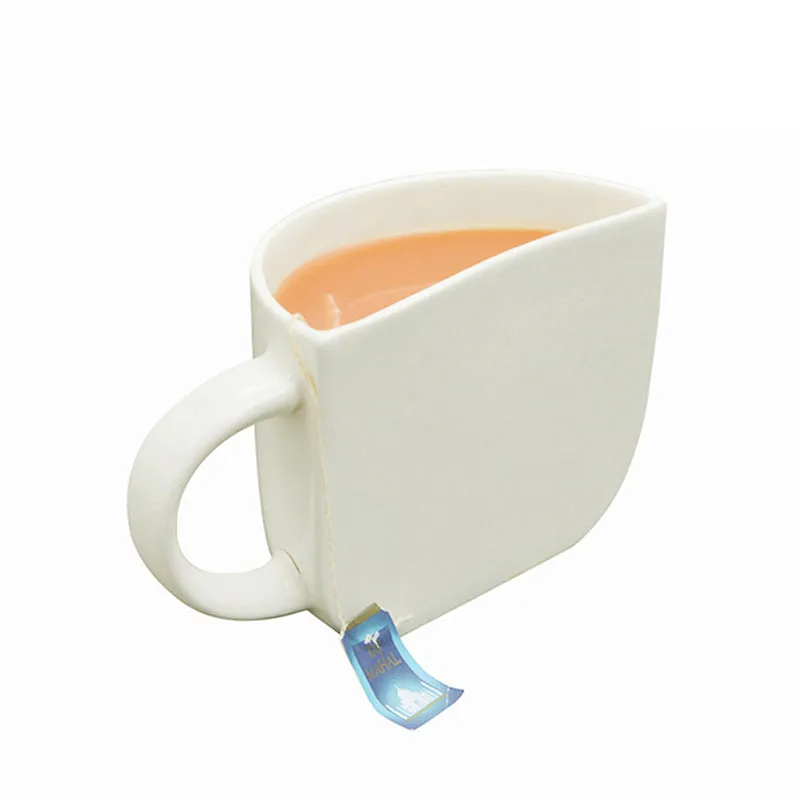 The Better Half Ceramic Tea Cup (130 mL Each/White) - Set of Two media 5