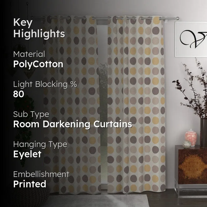 Dot Harmony Curtains - Set of Two media 2