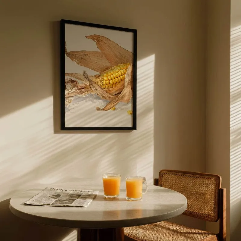 CornFarm Archival Canvas Wall Art - Black media 5