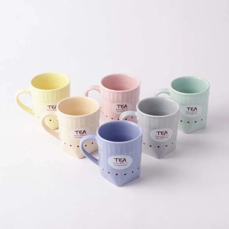 Quirk Ceramic Tea Cup (130 mL Each) - Set of Six media 5