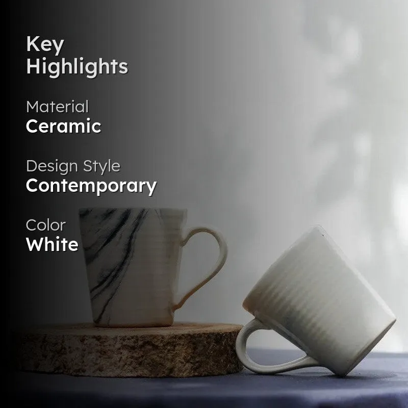 Betawi Ceramic Tea Cup (240 mL Each) - Set of Two media 2