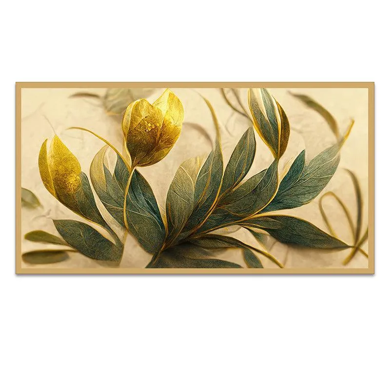 Silvera Flora Wall Painting With Frame media 5