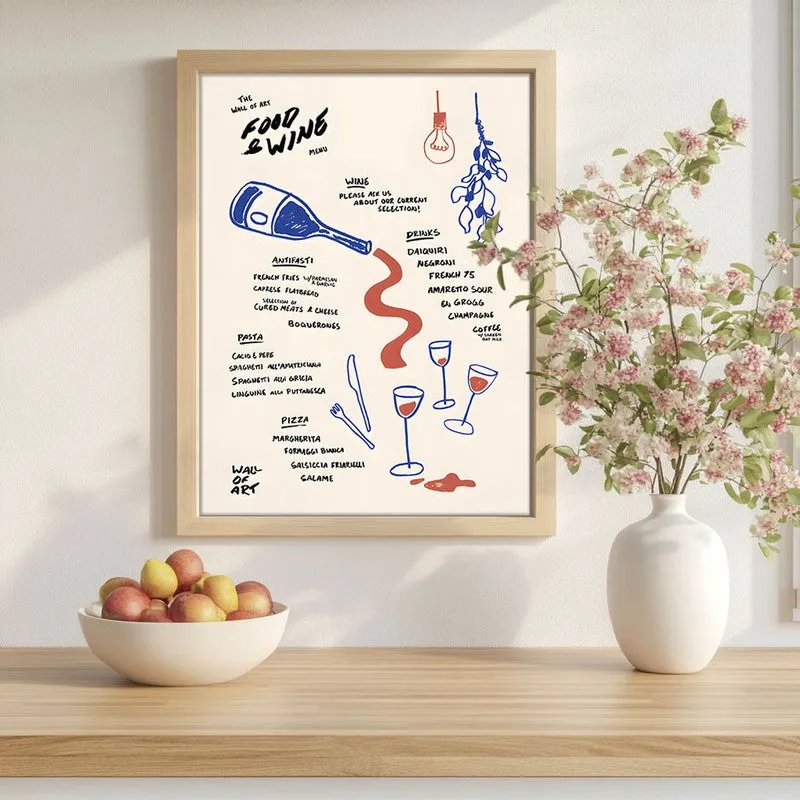 WineLithography Archival Canvas Wall Art - Brown media 1