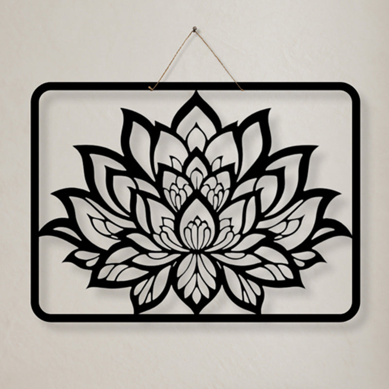 Padma Silhouette Iron Wall Accent media 3
