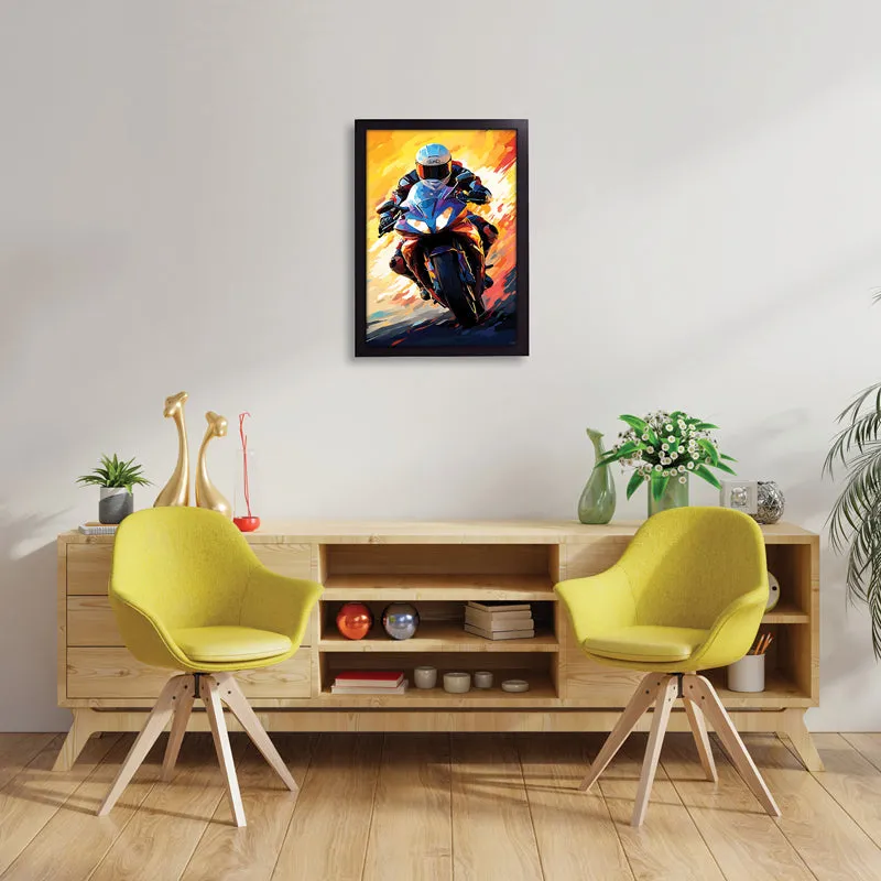 Rider Mania Wall Art media 3