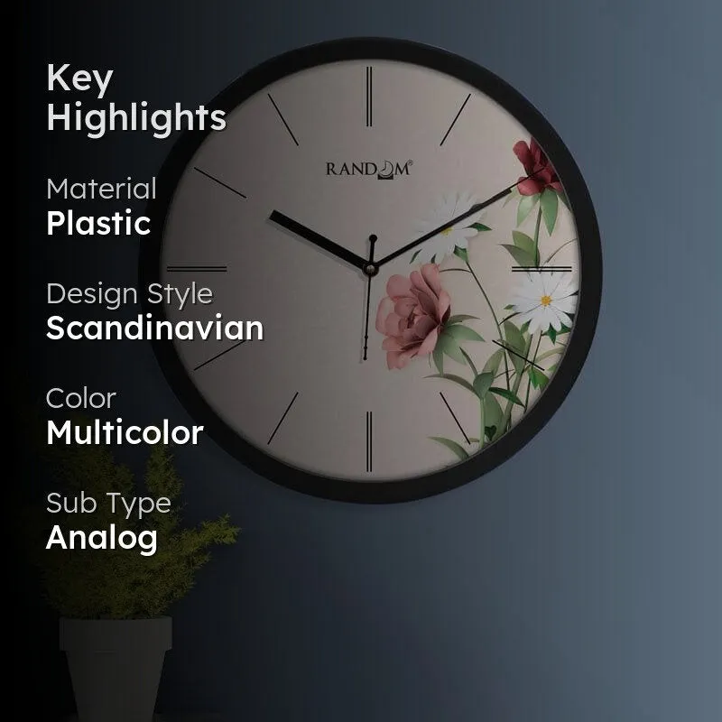 Dolo Daisy Wall Clock media 2