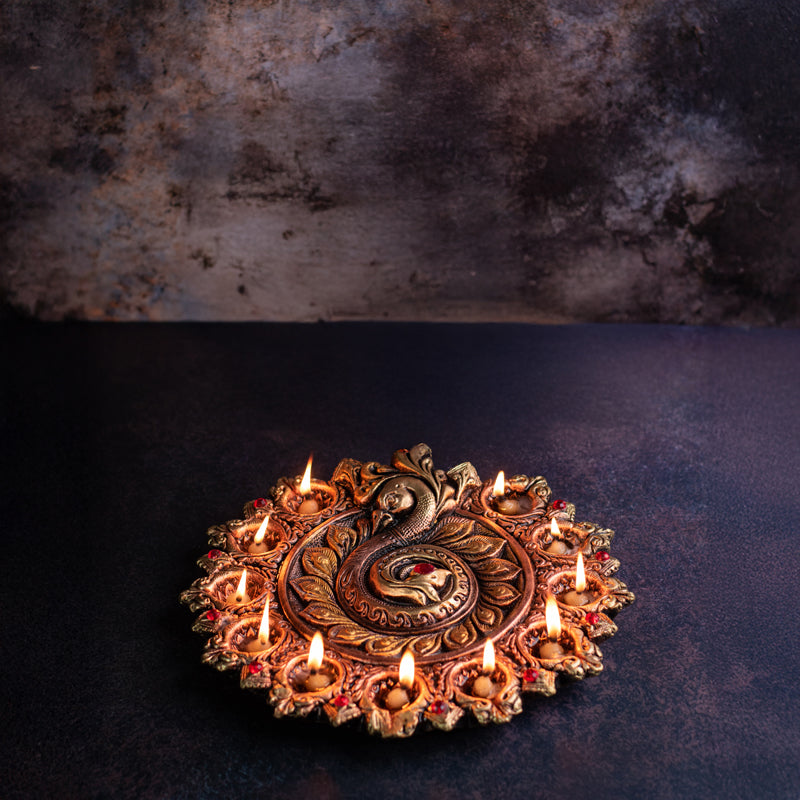 Mayurajyoti Terracotta Diya media 3