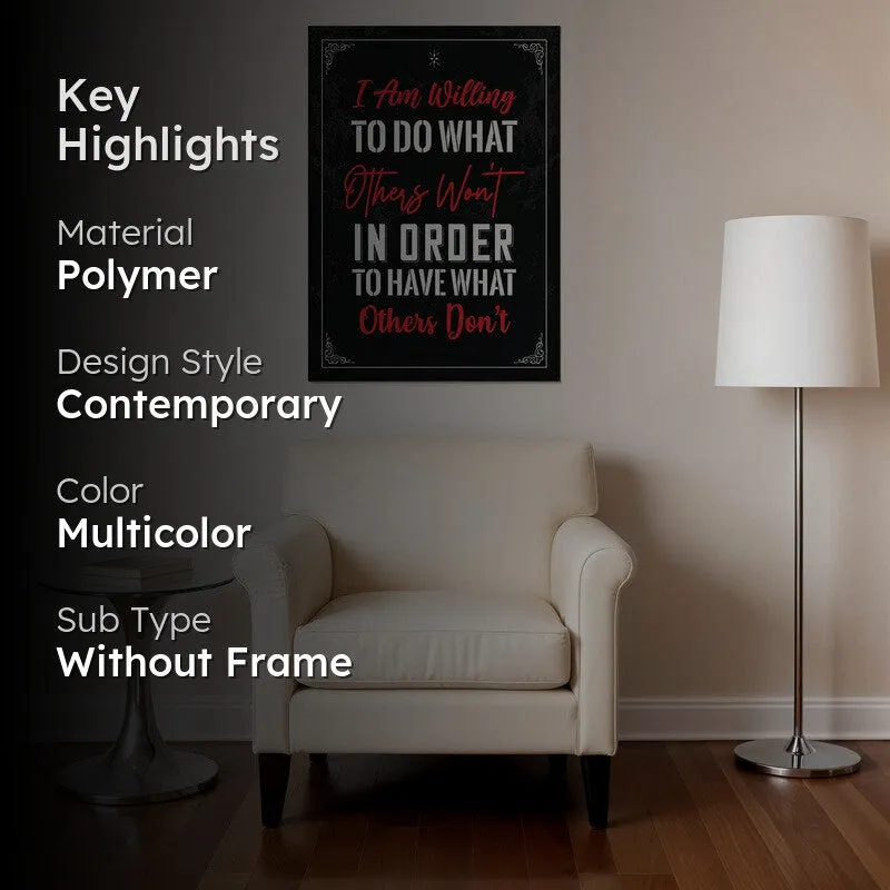 Bold Ambition Wall Poster media 2