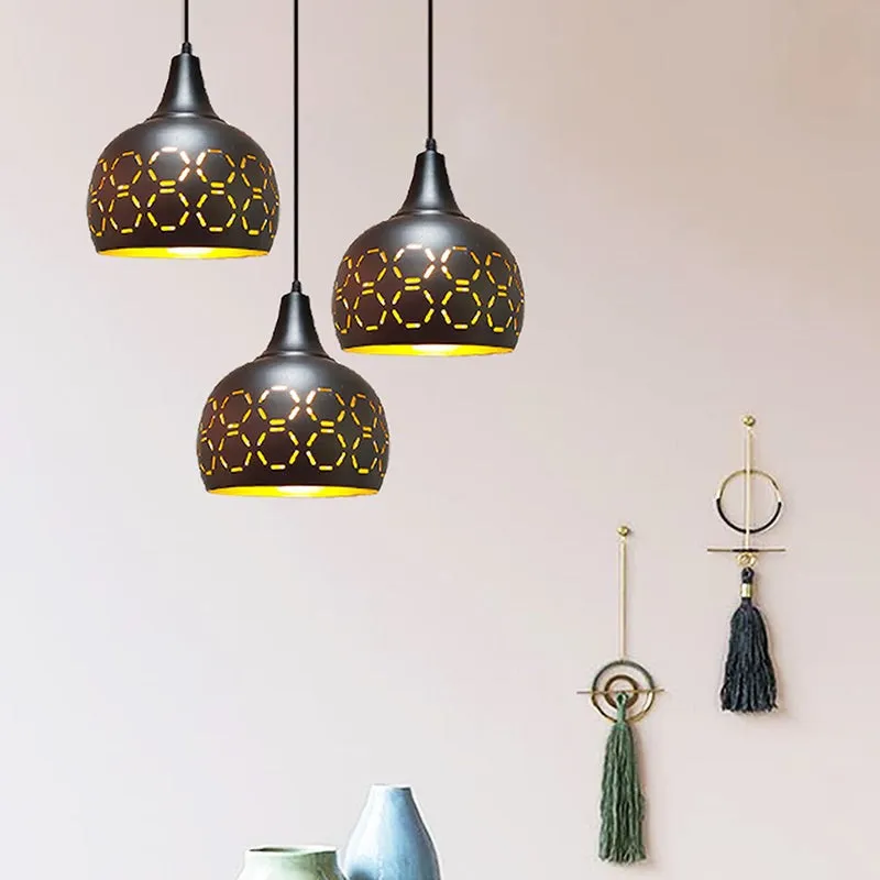 Scintilla Metal Ceiling Lamp - Black media 3